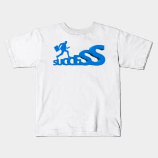 Road To Success Kids T-Shirt